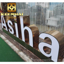 Outdoor Stainless Steel 3D Channel Letter Sign for Advertising